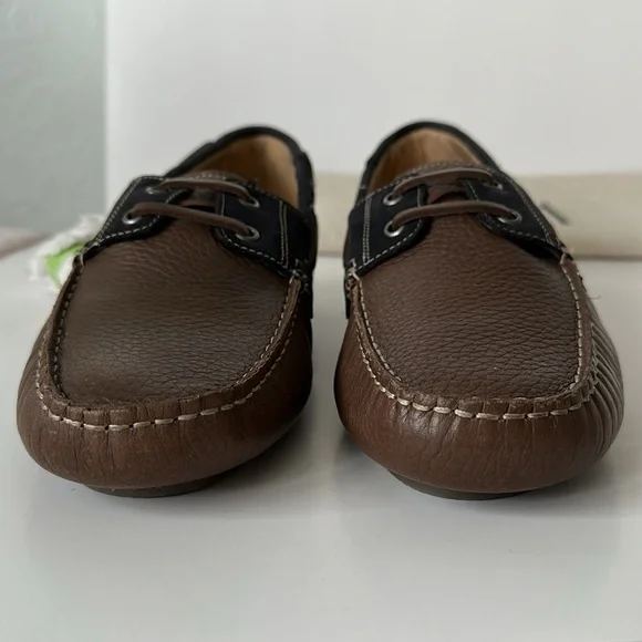 Zara Men's Brown and Black Loafers